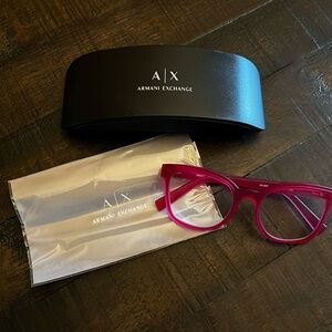 Armani Exchange eyeglasses pink